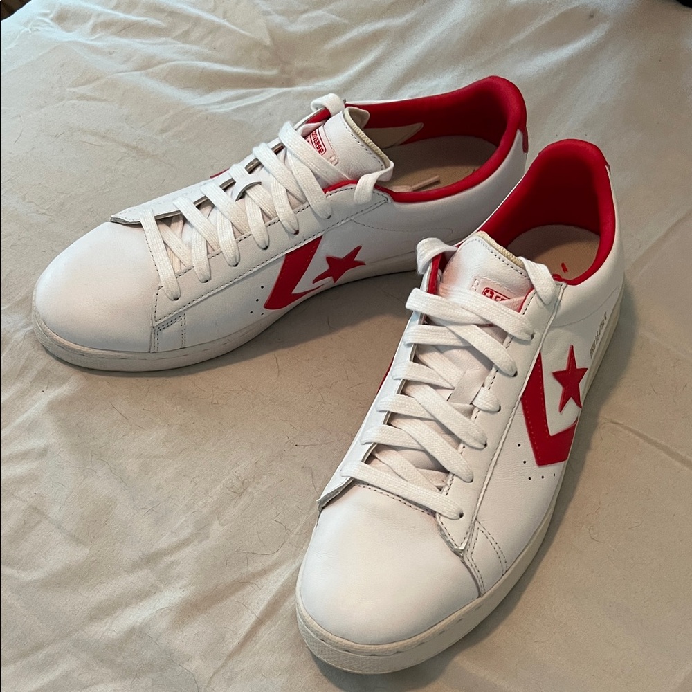 Converse Men's Pro Leather Low OG White University Size 12